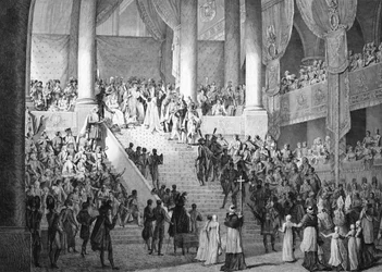Consecration of Napoleon and Coronation of Josephine by Pope Pius VII, 2nd December 1804
