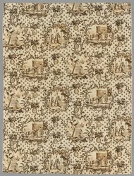 Copperplate Printed Linen