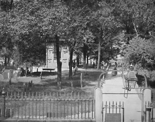 Copps Hill Cemetery, Boston, c1897