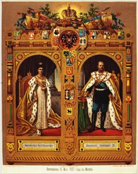 Coronation of Alexander III Sheet