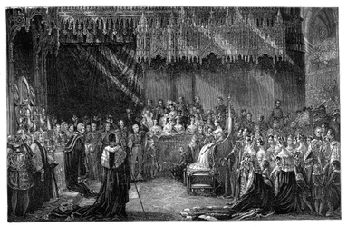 Coronation of Queen Victoria at Westminster Abbey, London, 28 June 1838, 1900