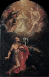 Coronation of the Virgin with Saint John the Baptist