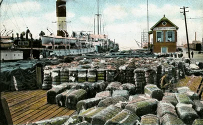 Cotton Wharves, New Orleans, Louisiana, USA