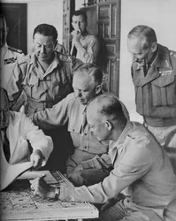 Council of War in Algiers: Mr. Churchill with His Captains