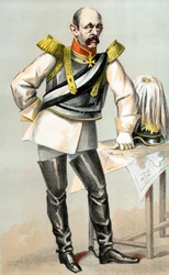 Count Otto von Bismarck, Prusso-German statesman, 1870