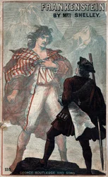 Cover of Frankenstein, by Mary Shelley