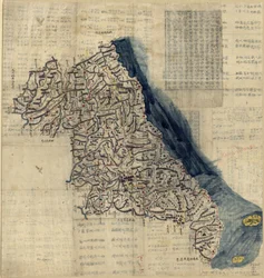 Covers Kangwon Province, both in South and North Korea