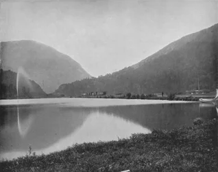 Crawford Notch, in the White Mountains, 19th Century