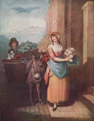 Cries of London Plate 13: Turnips & Carrots