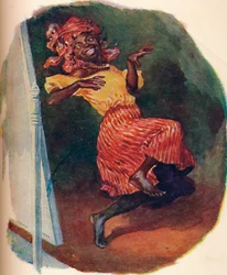 Dancing before the glass in great style