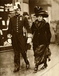 David Lloyd George and His Wife Margaret