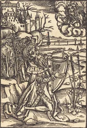 David Playing the Harp, c. 1500