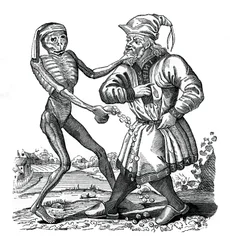 Death and the Jew, an episode from the Dance of Death, 1441, 1870