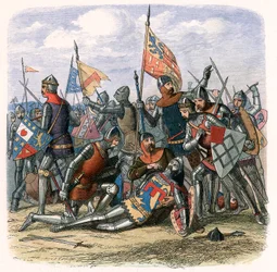 Death of Henry Percy Harry Hotspur at the Battle of Shrewsbury, 21 July 1403, c1860