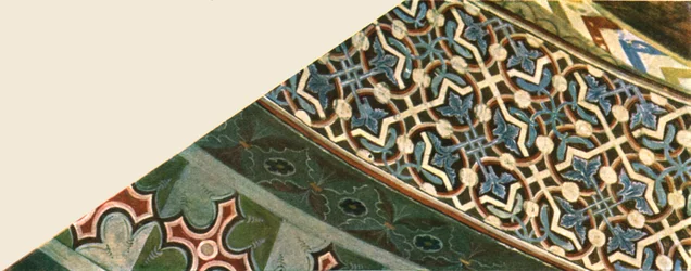Decoration in the Basilica of Saint Francis, Assisi, Italy, 1928