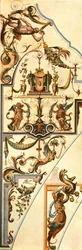 Decoration in the Nymphenburg Palace, Munich, Germany