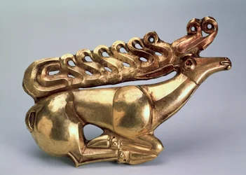 Deer Schield emblem, c600 BC