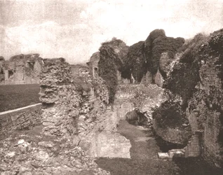 Denbigh Castle, Denbighshire, Wales, 1894