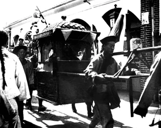 Departure of the Emperor of Japan, Korea