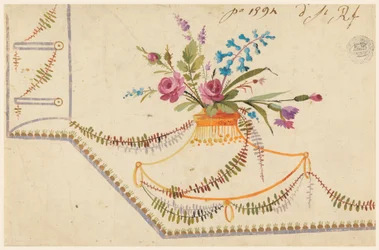 Design for Embroidered Waistcoat