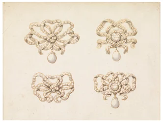 Design for Four Bow Knots