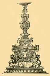 Design for a candelabrum