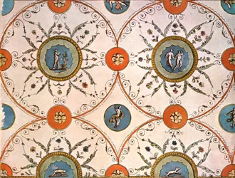 Design for a ceiling-painting, Italy