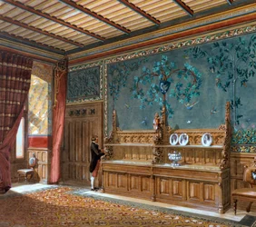 Design for an Interior, 1868