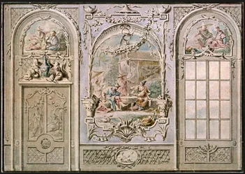 Design for Mural Decoration, Italy, 1928