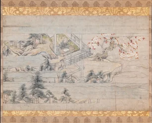 Detached Section from Scroll One from A Long Tale for an Autumn Night
