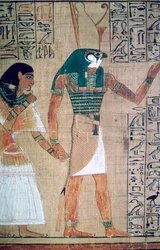 Detail (Book of the Dead of Ani, sheet 4)