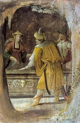 (detail) from the altarpiece of St Anthony, 16th century