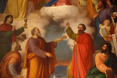 (detail) Saint Peter and Saint Paul, Turin, Italy