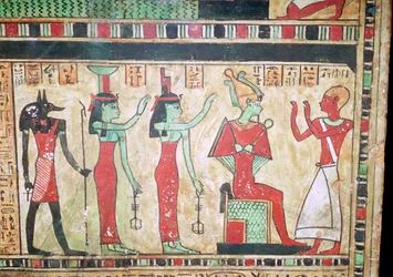 Detail of an Egyptian Funerary Slab