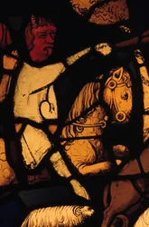 Devil on a Horse (detail)
