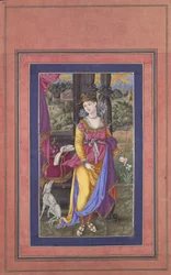 Diana, Goddess of the Hunt, Folio from the Davis Album