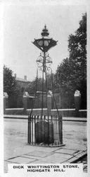 Dick Whittington Stone, Highgate Hill, London