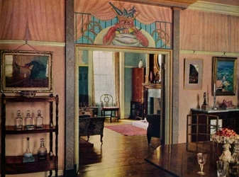 Dining-room Designed by C. Maresco Pearce