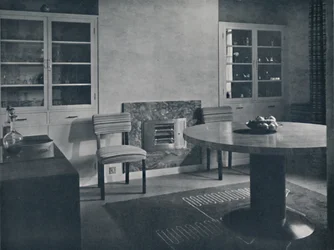 Dining-room for a house in Highgate Village, London