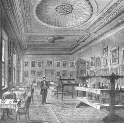 Dining Room of the Garrick Club