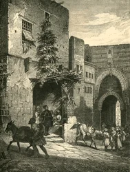 Door of the Mamelukes, The Citadel, Cairo, 1890