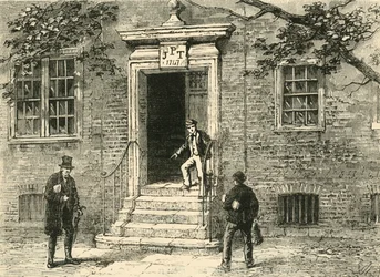 Doorway in Staples Inn