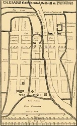 Dr. Stukeleys Plan of the Camp at St. Pancras