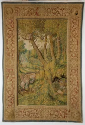 Dragon eating eggs Tapestry