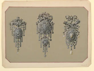 Design for Three Brooches