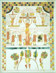 Drawing of the Crucifixion, 1800