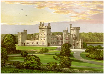 Dromoland, County Clare, Ireland, home of Lord Inchiquin, c1880