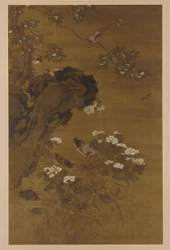 Ducks on the Autumn Stream