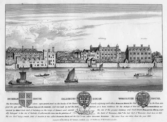 Durham House, Salisbury House, and Worcester House, London