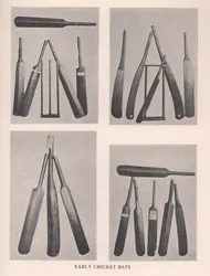 Early cricket bats